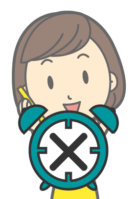 時間自由な女性